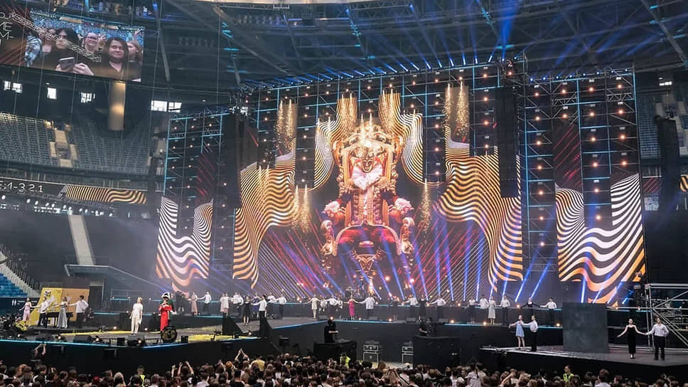 Музыкальный фестиваль «Петровские ассамблеи» на «Газпром Арене» в Санкт-Петербурге.📷Фото: Елена Бледных