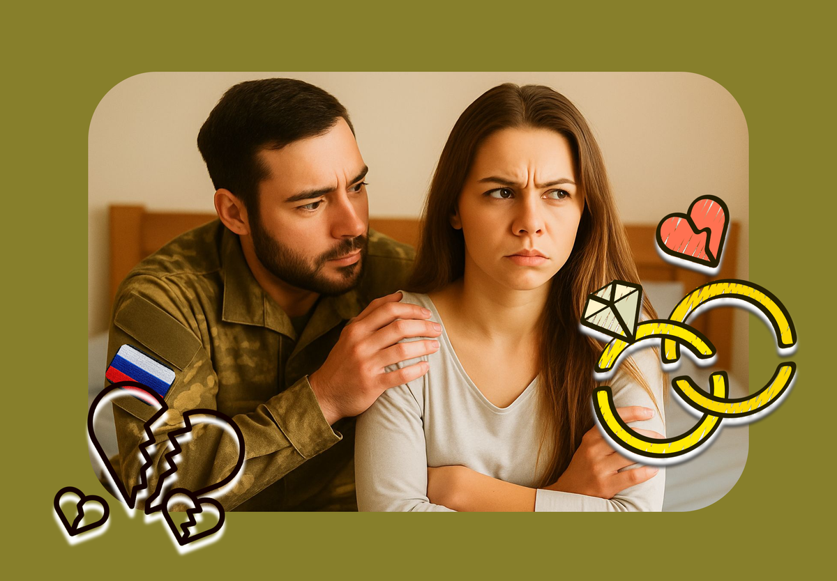Женщинам хотят запретить разводиться с участниками СВО во время службы