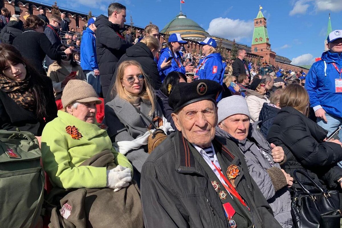 Иван Курбанков на Параде Победы 9 мая 2025 года. @Из личного архива героя публикации 