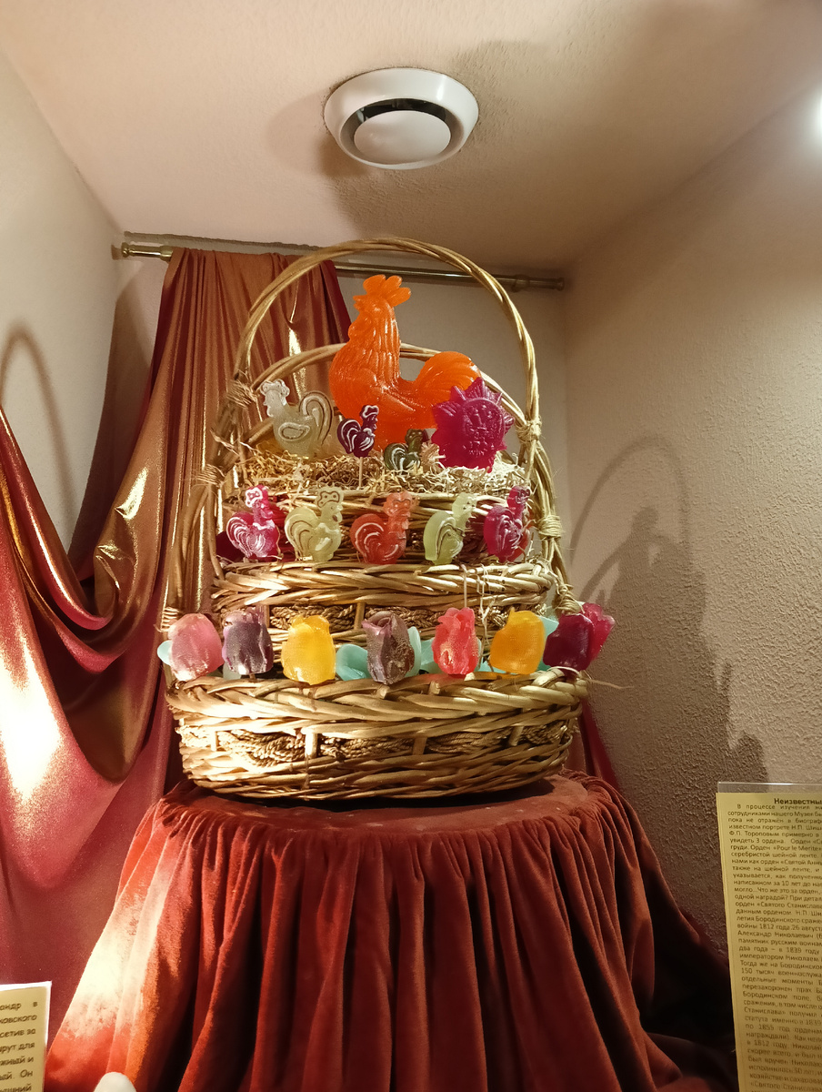 Корзина с леденцами