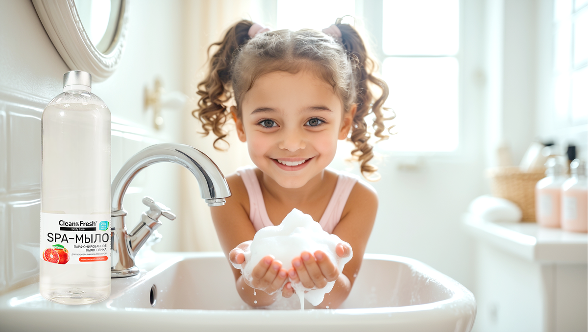 Мыло-пенка для рук и тела Clean&Fresh/Lotta Марокканский апельсин арт. WB 219685171