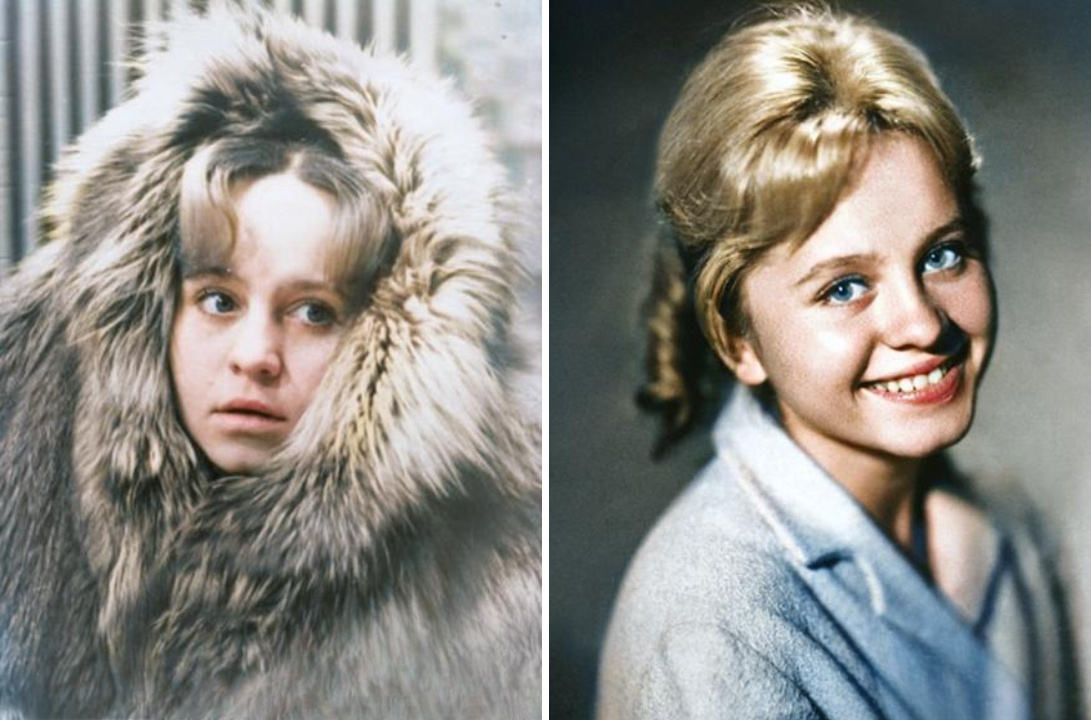 Людмила Гнилова в молодости