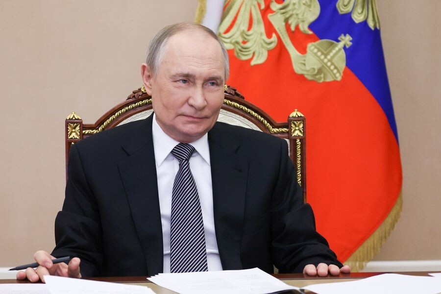    Владимир Путин / Источник: © Вячеслав Прокофьев/пресс-служба президента РФ/ТАСС