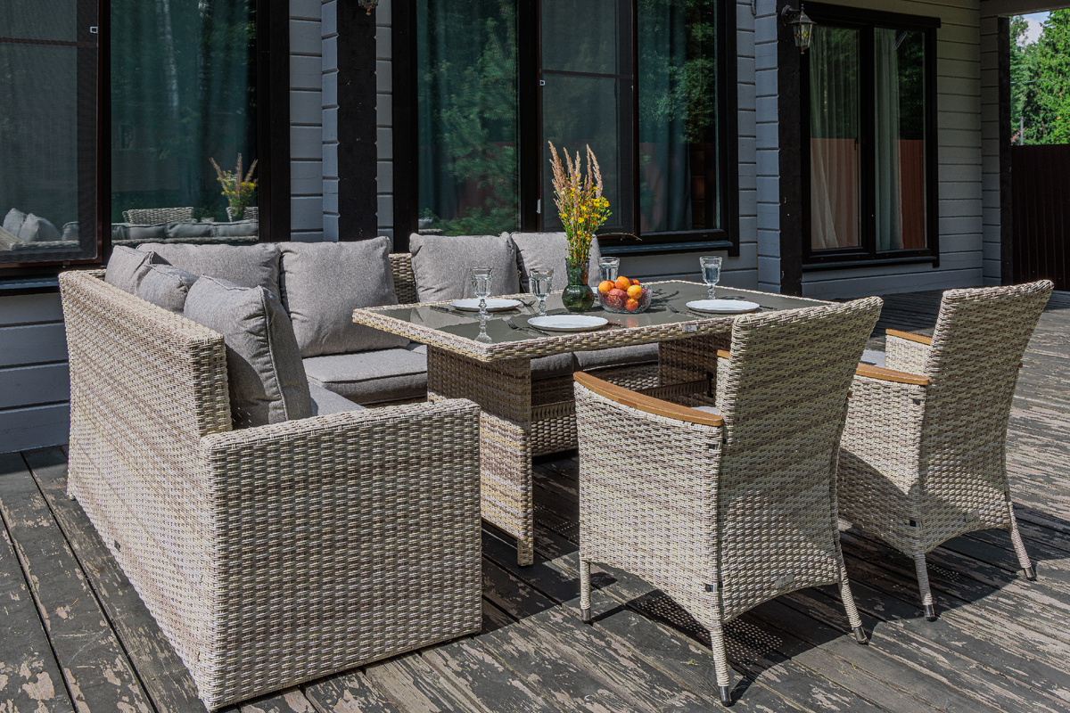 Комплект садовой мебели ZORRO WOOD DOUBLE бежевый