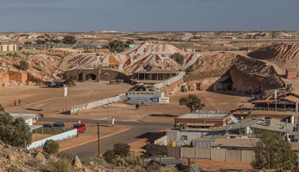 Затерянный оазис среди песков Южной Австралии