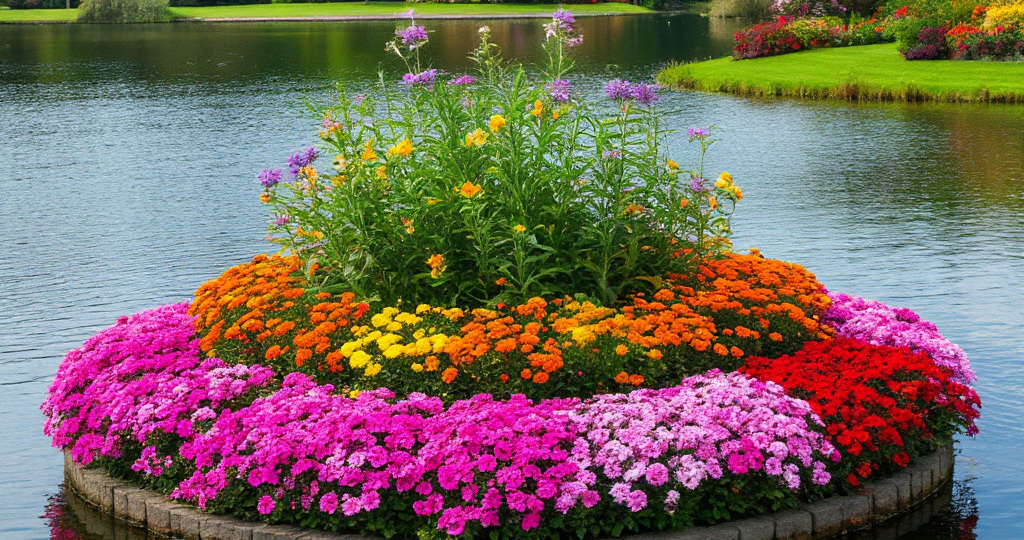 Оформление клумб: идеи для весеннего сада