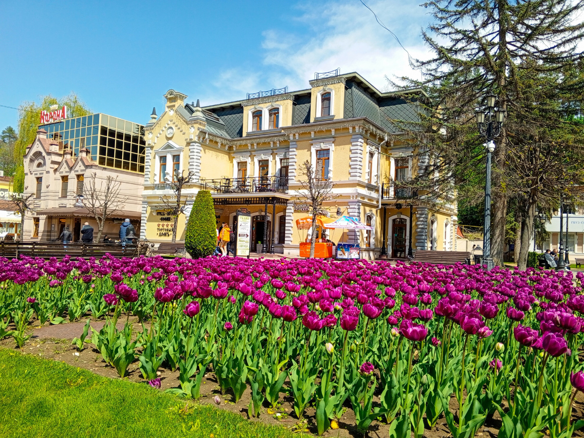 Курортный бульвар в Кисловодске