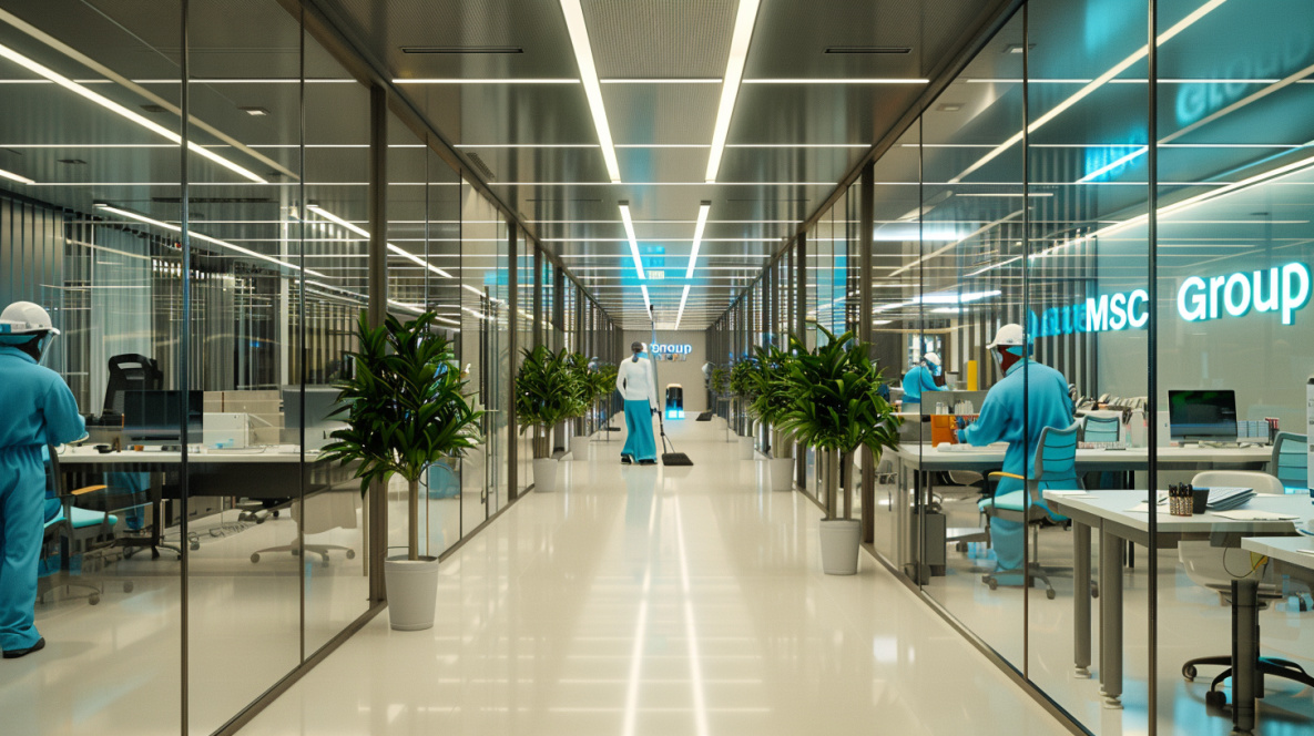 уборка в офисе