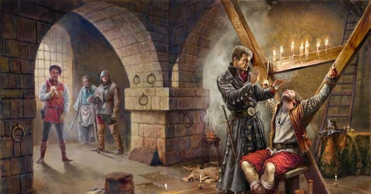 Яндекс-картинки. Лечение ОКР в Средние века. 