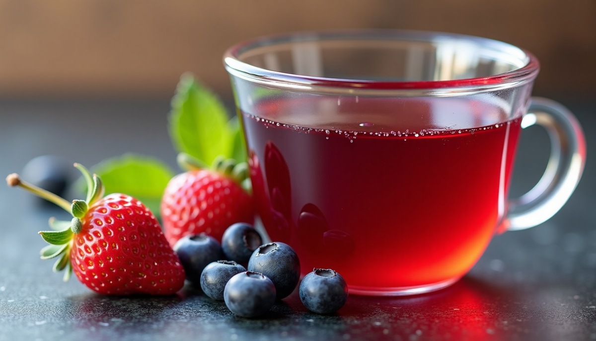 Ягодный кисель без сахара