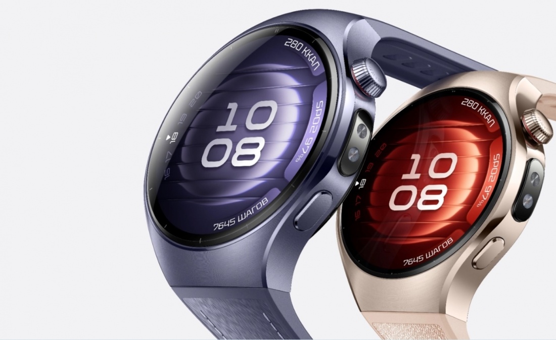 Умные часы Watch 5 с сенсорным модулем Huawei X-TAP: он используется для мониторинга ЭКГ, ФПГ и распознаёт силу нажатия