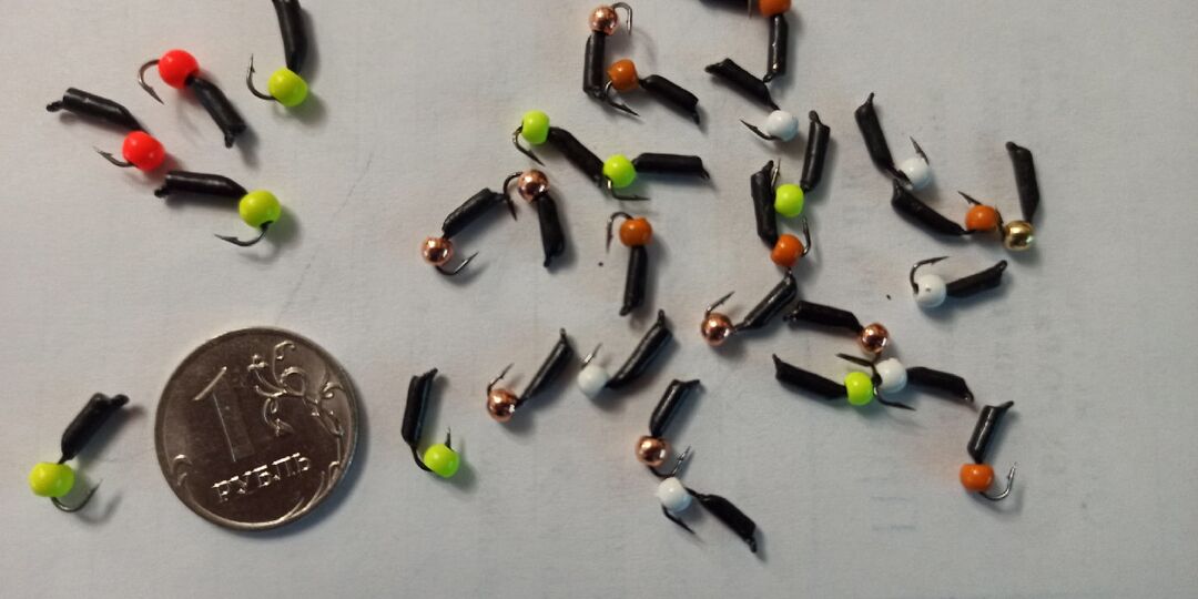 Как поймать зимой на мормышку "гвоздешарик"