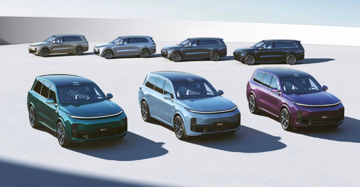 Все модели Lixiang