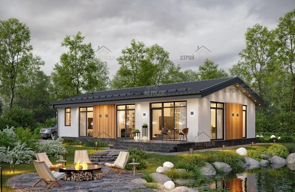 Проект каменного дома "Венера"