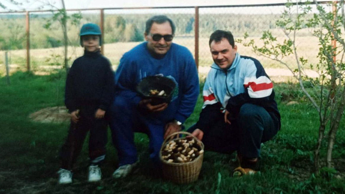 Александр Иваницкий, Владимир (справа) и его сын Никита.
Фото Из архива семьи Иваницких