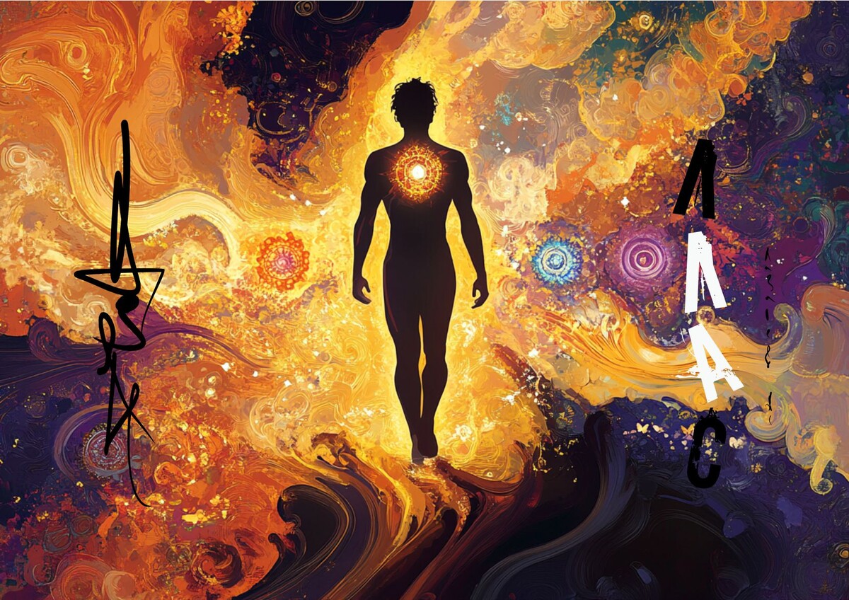 Погружение в осознанность: Тени Бессмертной Души и Игра с Абсолютом Коллаж Лазарева А.С. для канала в Дзен «Лабораторий Лазарева А.С.».