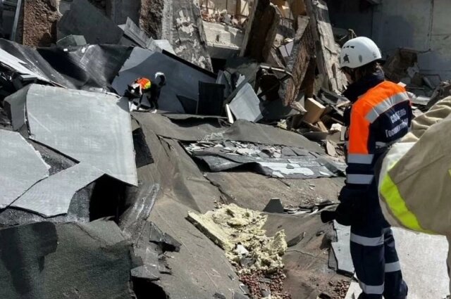    На разборе конструкций. Фото: Госкомитет по ЧС РБ