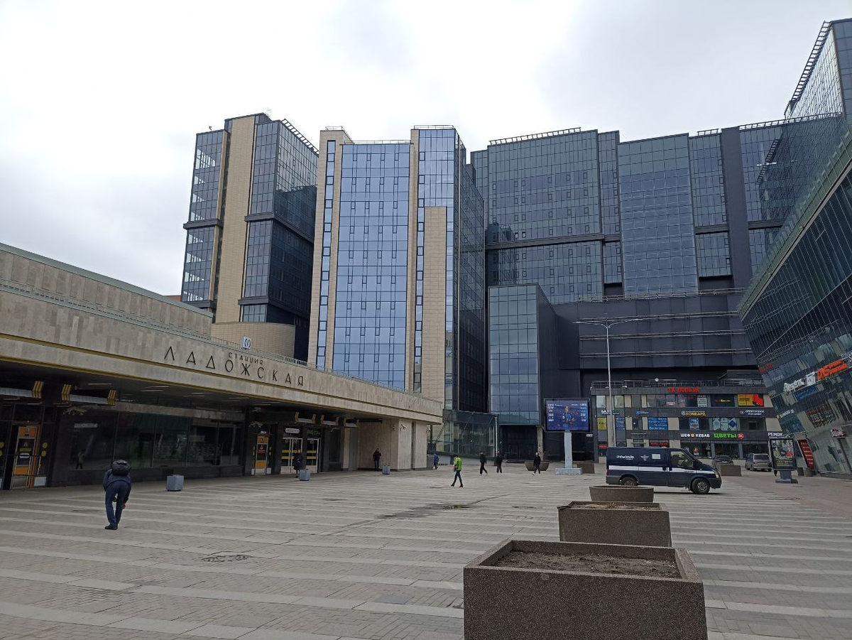 Фото автора. Ладожскую пока не сделали красивой в 3D.