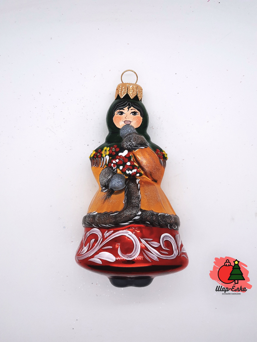 Ёлочная игрушка "Девочка с леденцом-05" (Эвис)
