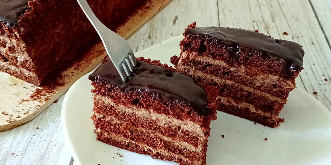 Торт шоколадный медовик "Мечта" без раскатки теста!