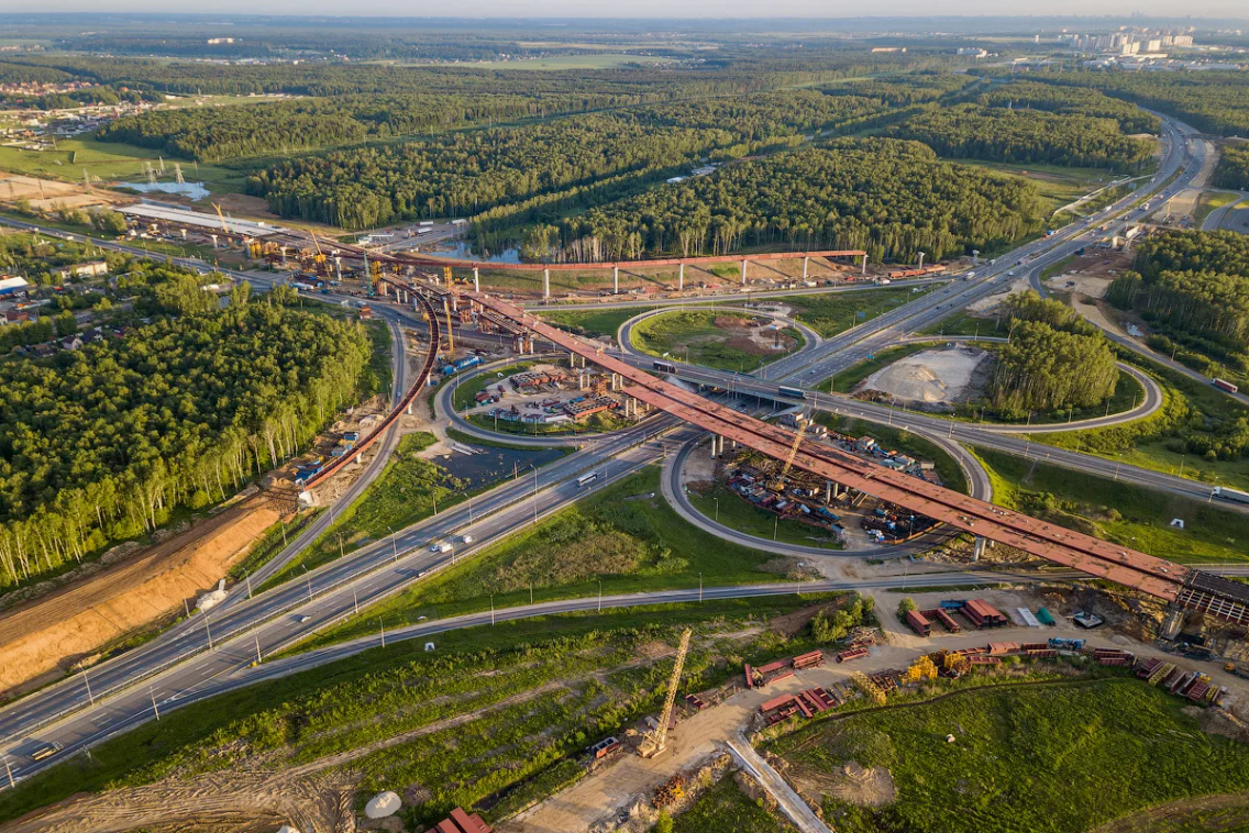 ЦКАД / М4 из открытых источников