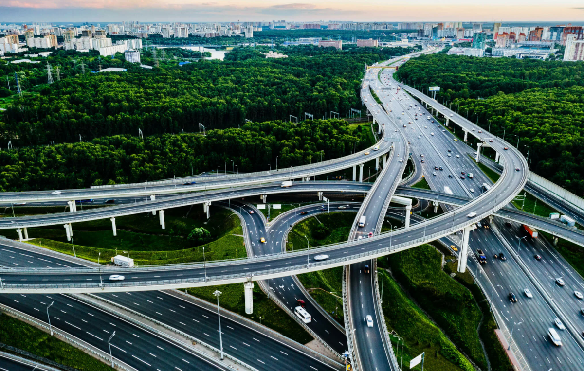 Транспортная развязка, из открытых источников