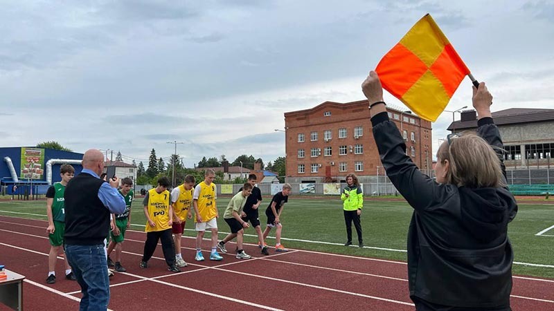    Команда школы № 10 – лучшие на зональном этапе "Президентских спортивных игр"!