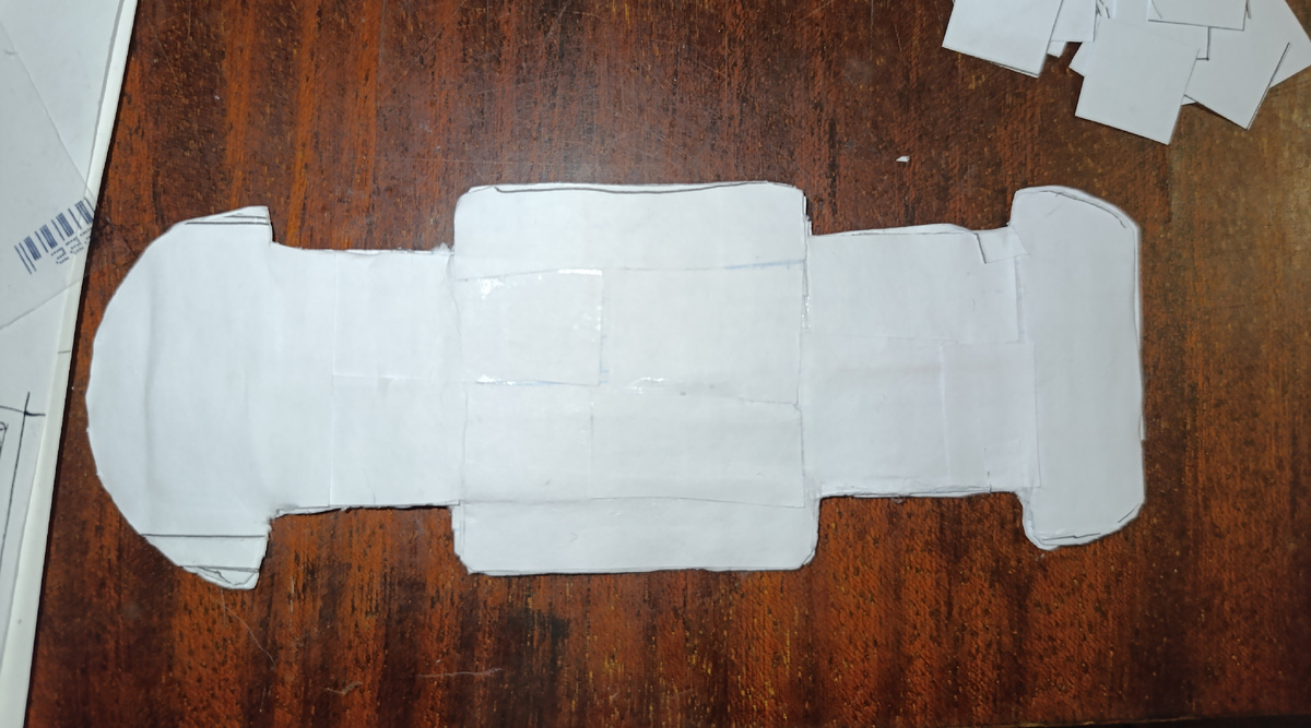 Обведеный кузов для дна