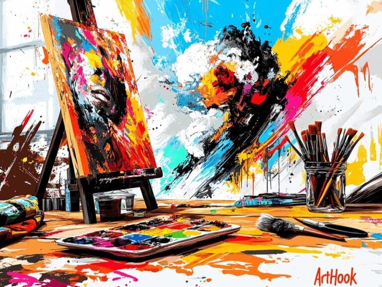    Работа маслом на холсте: откройте секреты создания шедевров и погрузитесь в мир творчества Art-Hook.Ru