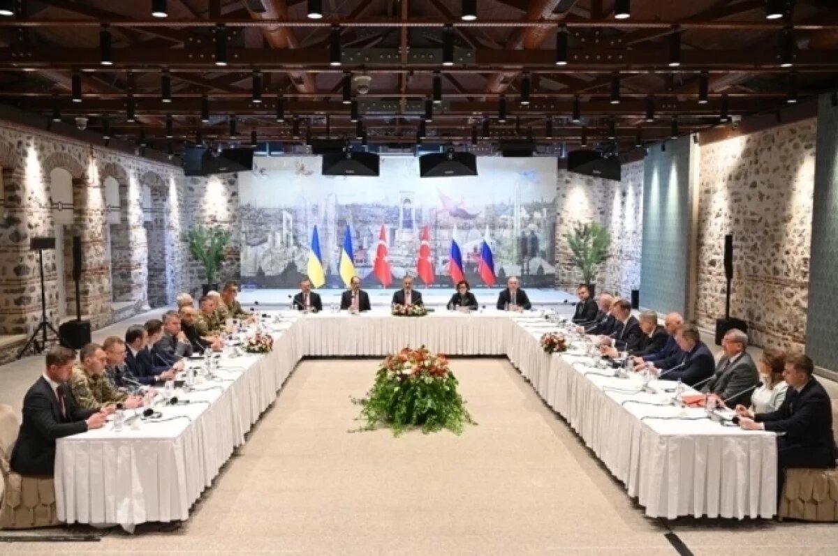    В Стамбуле завершилась встреча делегаций России и Украины