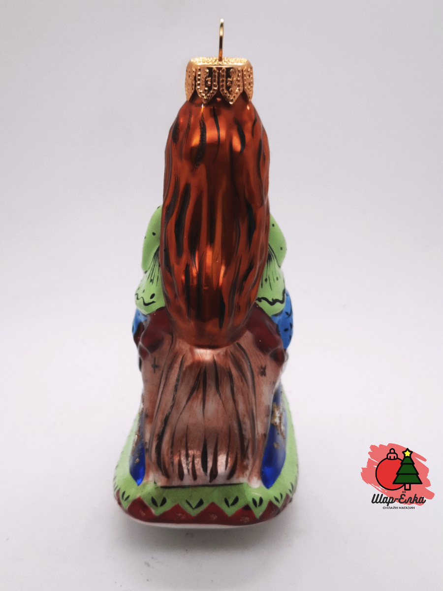 Ёлочная игрушка "Девочка на лошадке" (ЭВИС)