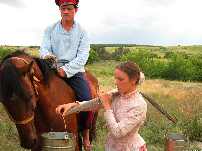 Кадр из сериала "Тихий Дон", режиссер Сергей Урсуляк