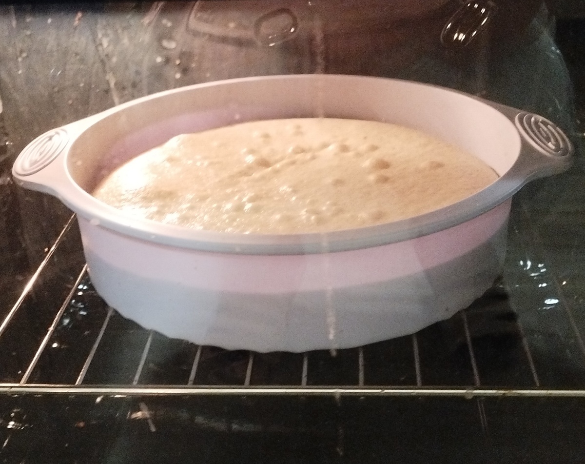 Будущий пирог. ЗДЕСЬ и далее фото автора и(или) из личного архива автора, если не указано иначе.