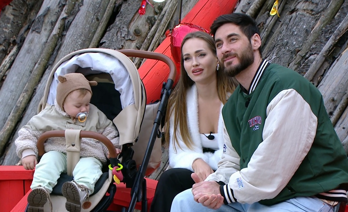 Салибековы Тигран, Вика и Леон (фото из эфира на «Okko»)