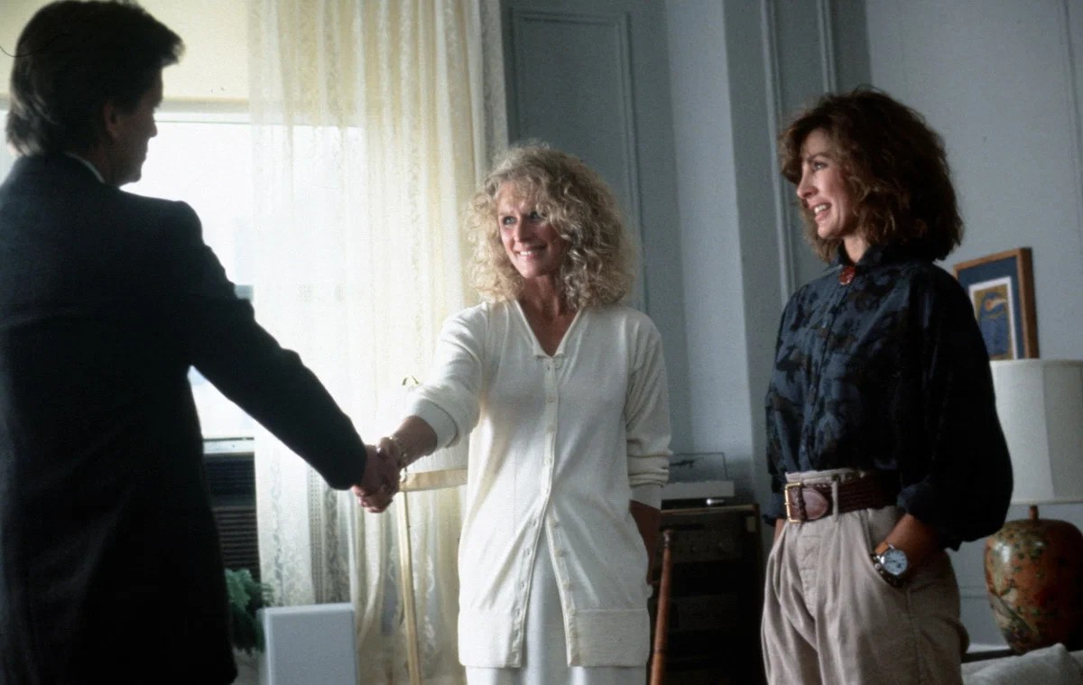 Кадр из фильма "Роковое влечение" 1987г.