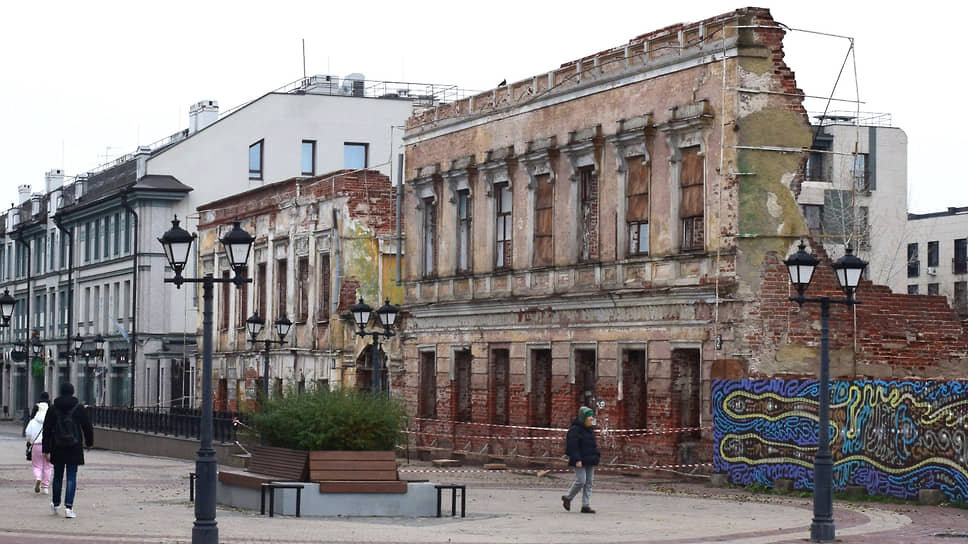 В Казани отреставрируют дом купца Щетинкина на Баумана.📷Фото: Пресс-служба Комитета РТ по ОКН