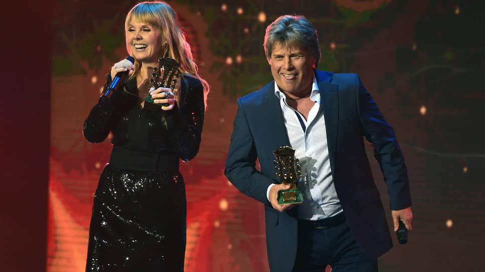 Певица Валерия (слева) и певец Алексей Глызин (справа).📷Фото: Петр Кассин / Коммерсантъ