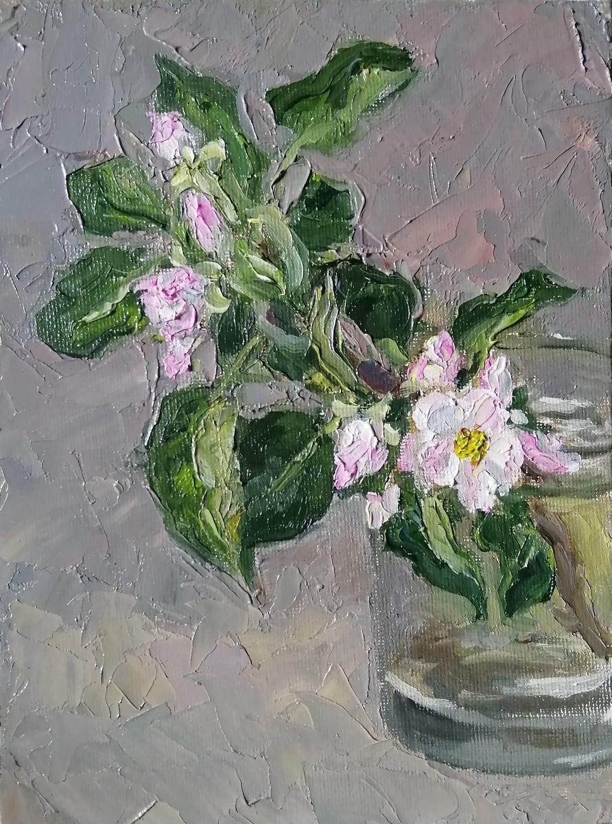 А.Комаров, холст, масло, 15х20, 2025.