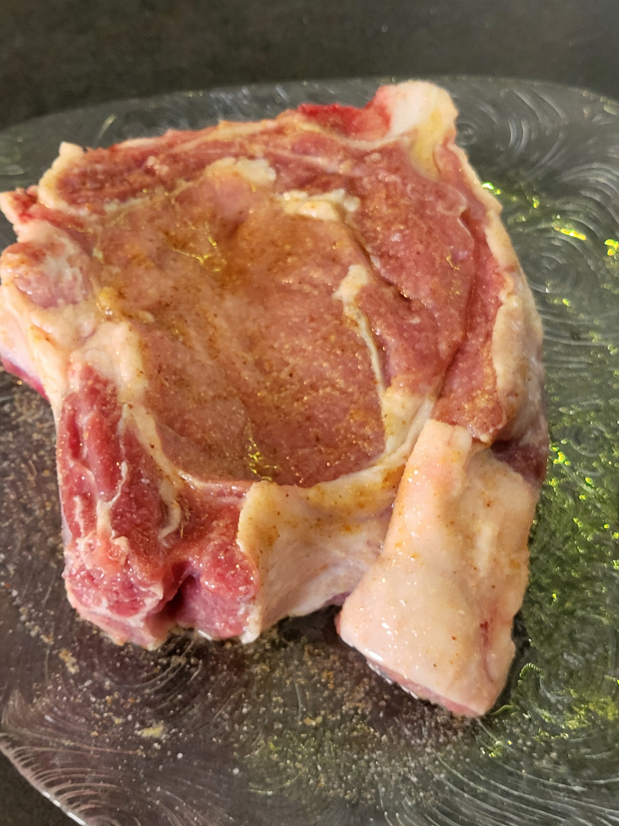 Натерли, и отложили мариноваться