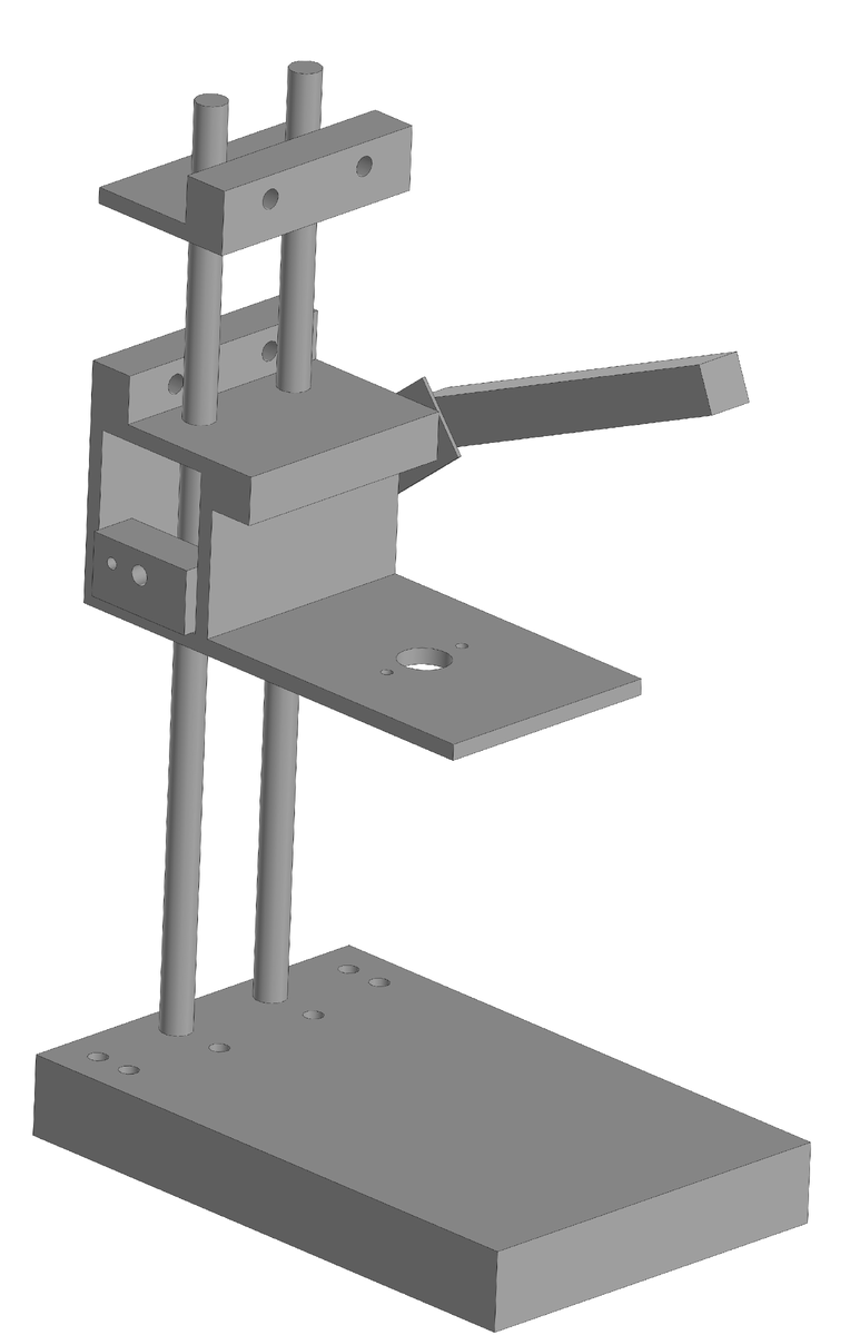 Модель станка. 