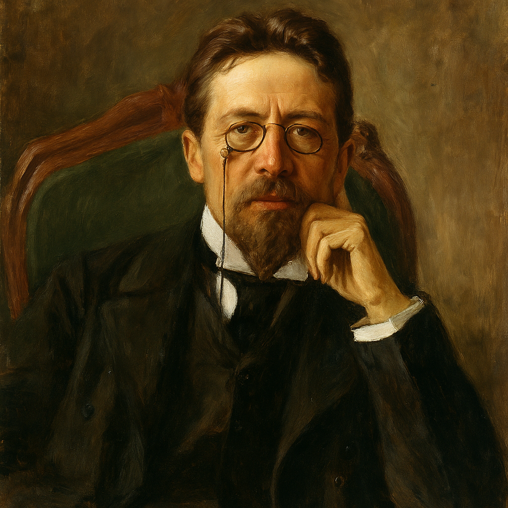 Антон Павлович Чехов. Сгенерировано ИИ.