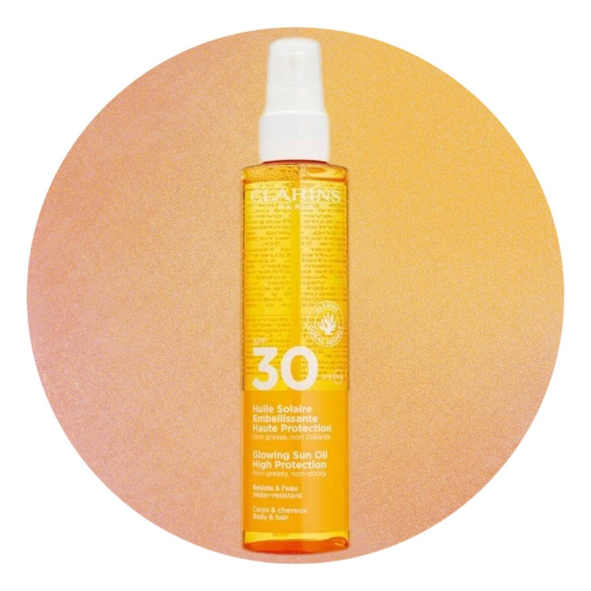     Солнцезащитное масло для тела и волос SPF30 Clarins