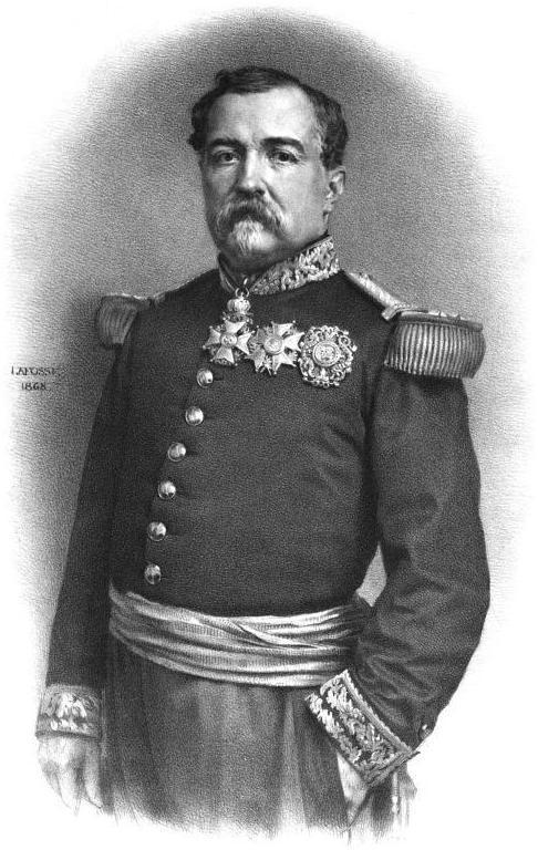 Кристоф Луи Леон Жюшо де Ламорисьер (1806–1865) — французский дивизионный генерал. https://upload.wikimedia.org/wikipedia/commons/b/bf/Lamoricière%2C_par_Lafosse.jpg?20110926141349