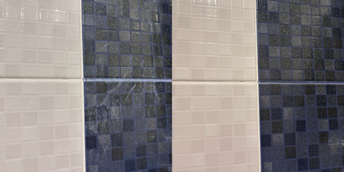 Плитка в ванной комнате до/после