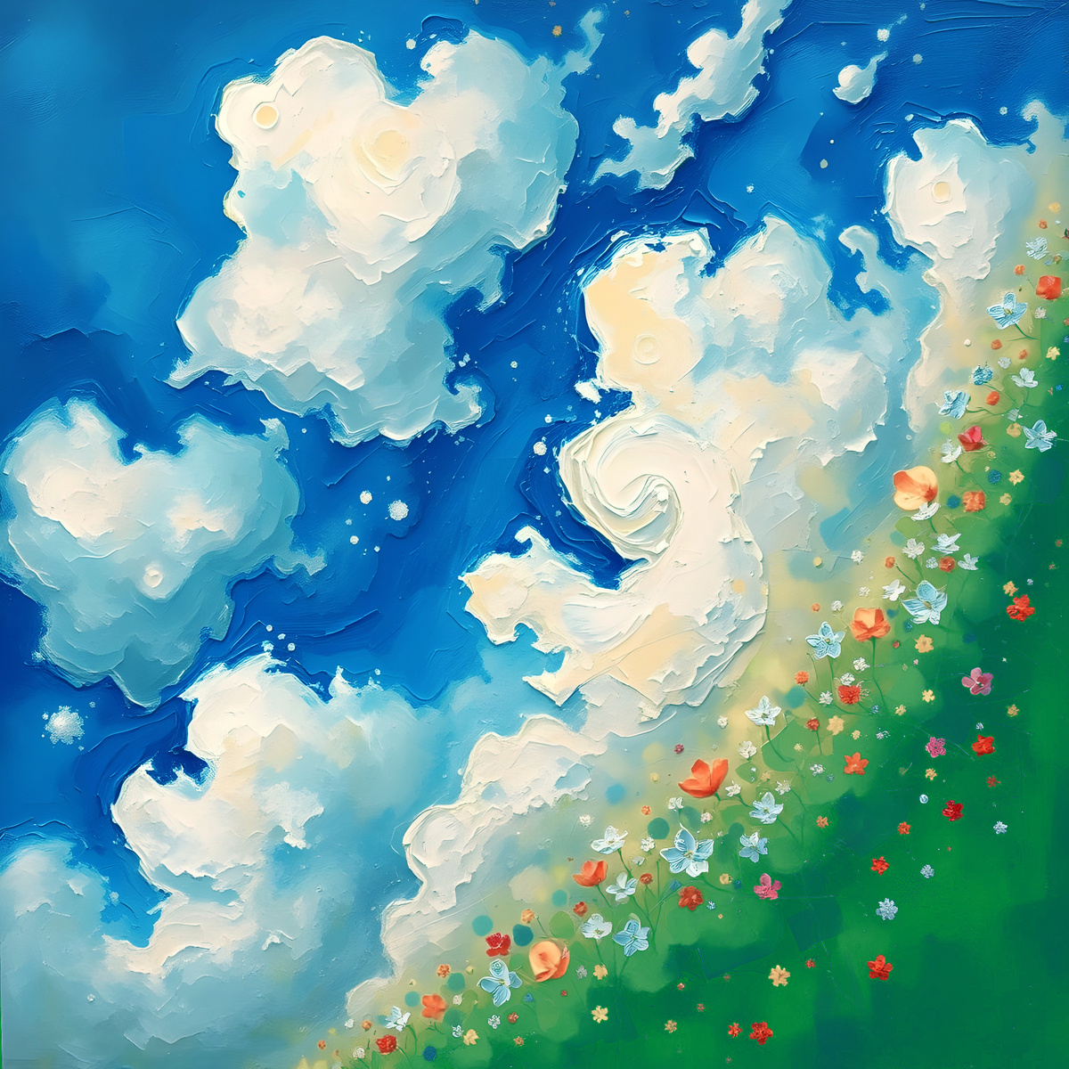 Край земли. Иллюстрация создана с помощью нейросети Flux Schnell и программы Photoshop.