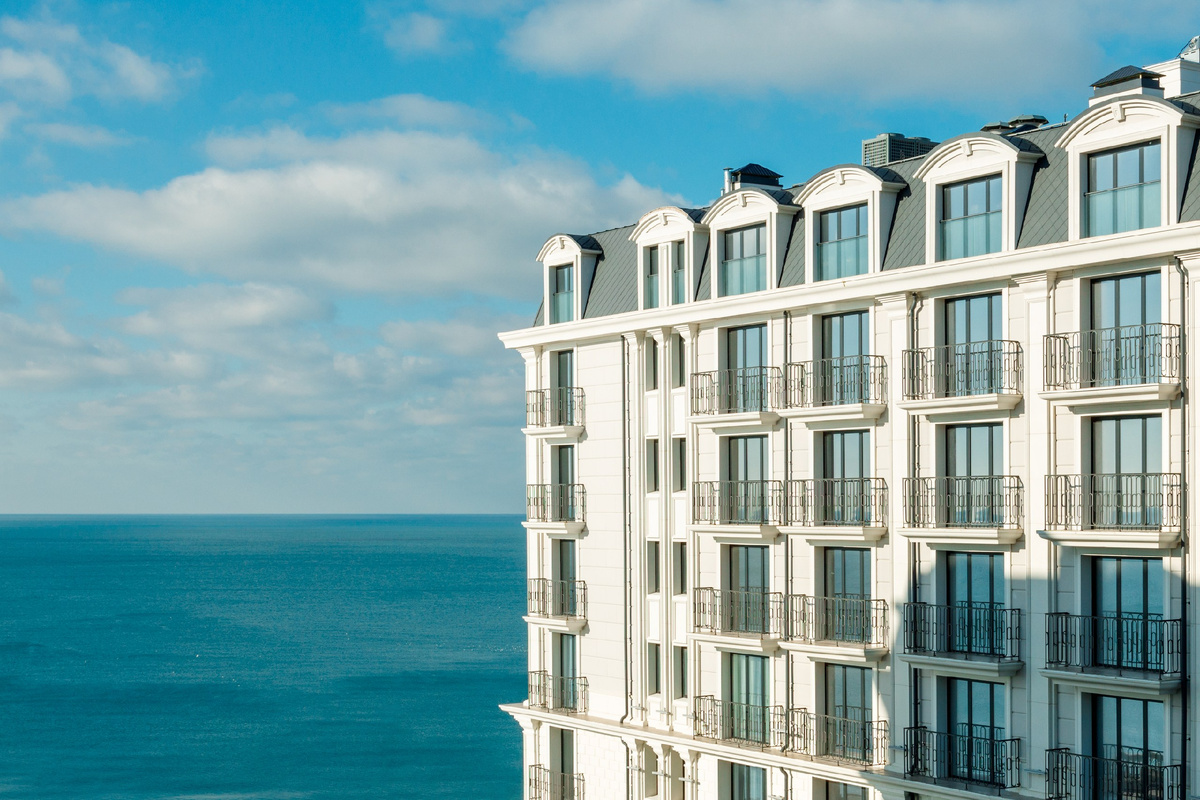 Граф Толстой вид на море