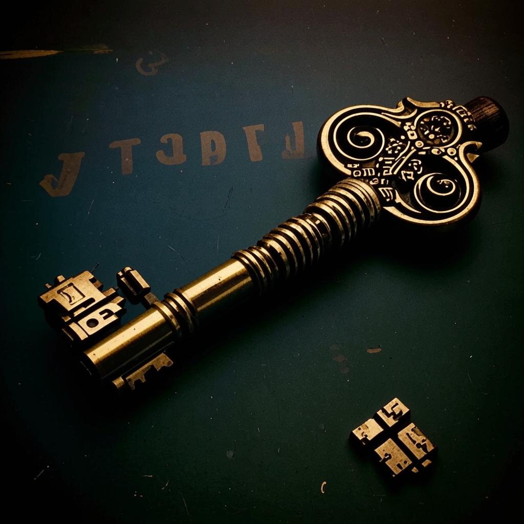 Ключ от кабинета не такой красивый, но нужный