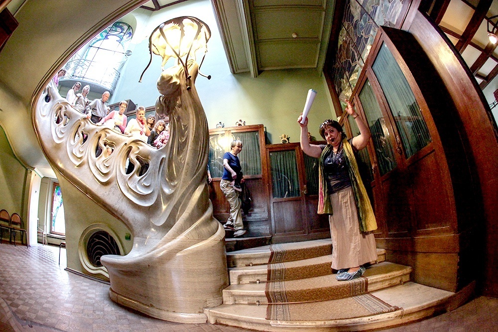 Бывший особняк Рябушинского или московский дом Горького привлекает интерьерами, но чай тут не наливают. / Олеся Курпяева