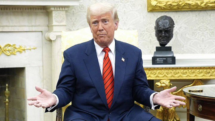    Прекращение войны на нынешнем этапе будет означать только победу Трампа. Фото: Yuri Gripas - Pool via CNP/Globallookpress