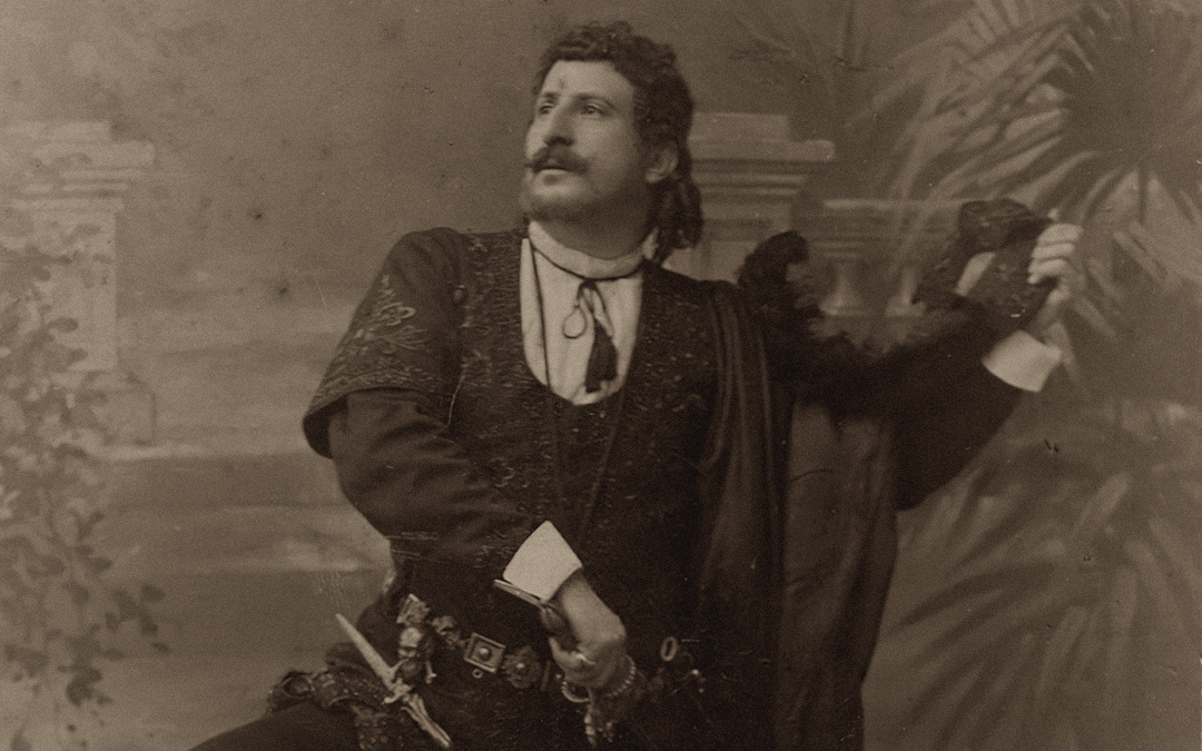 Маттиа Баттистини итальянский артист оперы / 1897 г. / Фотограф: Фридрих Людвиг Германович Шрадер (1854-1931 гг.) / Источник yandex.ru/images